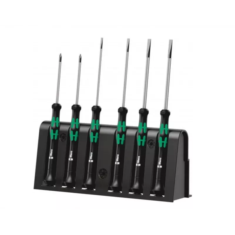 Screwdriver set and rack Wera 2035/6 A