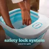 Foot spa HoMedics FB-70BL-EB — collapsible compact foot bath for home use