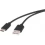 USB 2.0 cable Renkforce 1429650 — 1x USB-A to 1x USB-C, 1.50 m, black