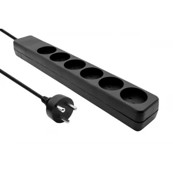 Power strip ProXtend KIT6-KIT02B 6-way with surge protection