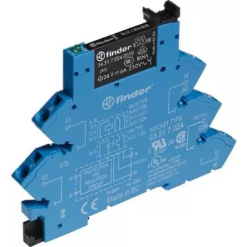 FINDER Coupling Relay 6A 38.61.8.240.5060 only for 230-240 V AC 38.61.8.240.5060 (386182405060)