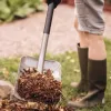 Shovel Fiskars Ergonomic FS.S. 1025376 Grey — ergonomic garden shovel, Fiskars 1070058