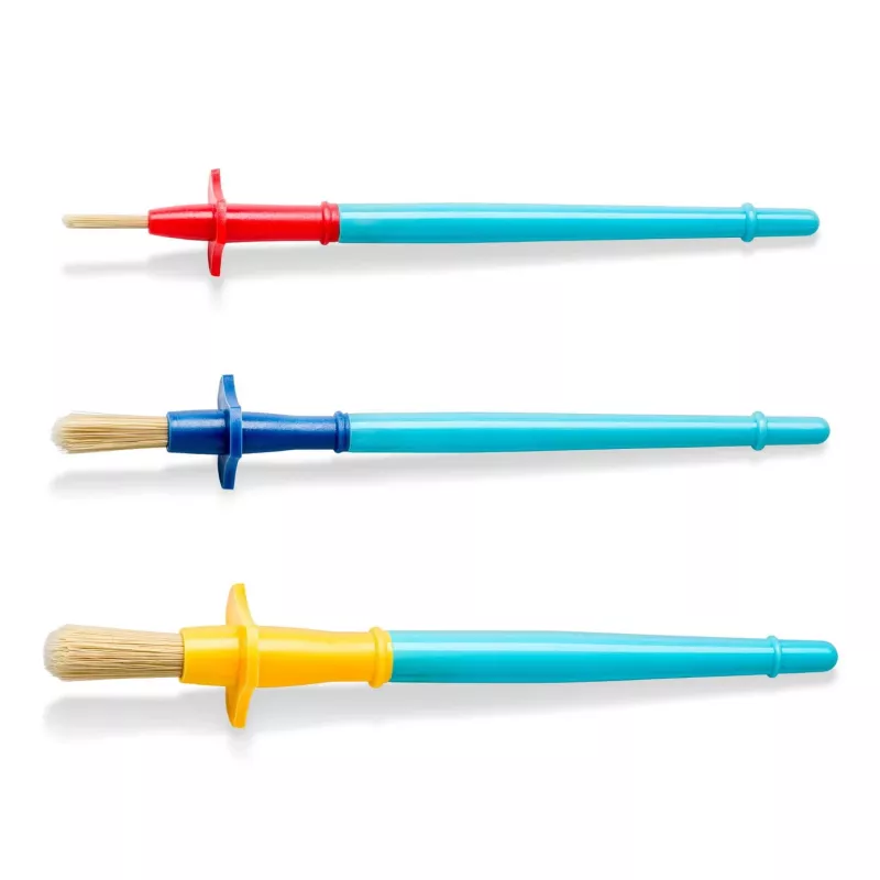 Paint brush set Staedtler 98940-SBK3 — round synthetic bristles, pack of 3