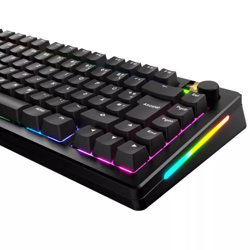 Keycaps GLORIOUS GPBT Basics — PBT keycap set, DE ISO layout, black