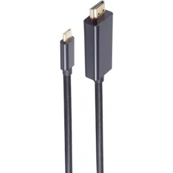 shiverpeaks ®-BASIC-S--USB Aanschusskabel, HDMI-A Plug to USB Type C Plug, 8K60Hz, 1,8m (BS10-61025)