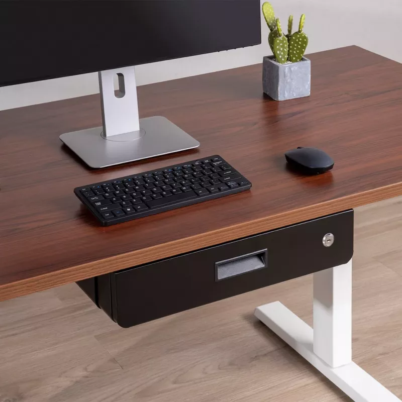 Desk drawer MACLEAN MC-461 ergonomic compact design, easy installation, under-desk accessory