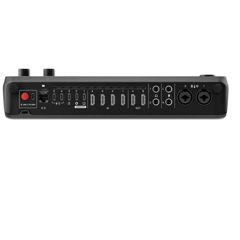 Rode RØDECaster Video Video and Audio Production Console, up to 6 Video Sources, Two Preamps, Dual Internal Wireless Receivers