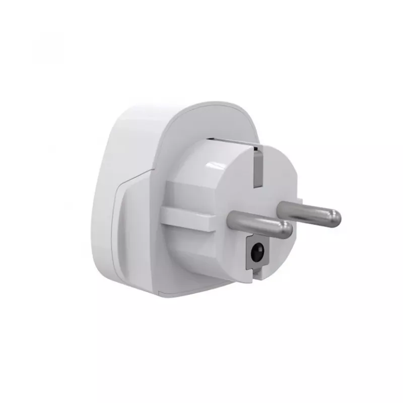 Travel plug adapter GEMBIRD A-AC-EUMINTF — World to EU, 15A