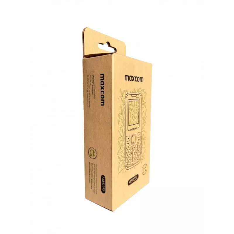 Maxcom MM135LITE Classic GSM Pocket Mobile Phone - Blue, Blue