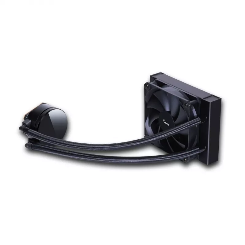 All-in-one liquid cooler INTER-TECH Argus Iceman B-120, 120 mm fan, hydraulic bearing, black