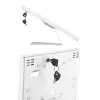 Desk table stand MACLEAN MC-909W adjustable height white for tablets and devices