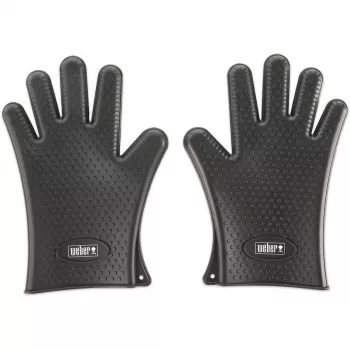 Weber 7017 Silicone Grillhandschuhe black