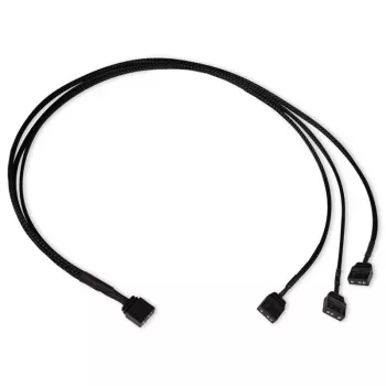RGB splitter cable Alphacool 18707 5V Black 600mm