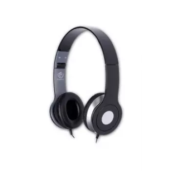 Headset Rebeltec City Universal Headsets with microphone Black RBLSLU00020