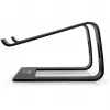 Laptop stand Port Designs 901103 — aluminium and black, supports up to 15.6 inch, width 260 mm, depth 145 mm, height 225 mm