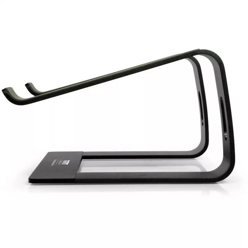 Laptop stand Port Designs 901103 — aluminium and black, supports up to 15.6 inch, width 260 mm, depth 145 mm, height 225 mm