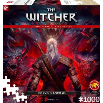 Good Loot Comic Book Puzzle: The Witcher (Wiedźmin) Corvo White, 1000 pieces