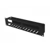 Rack-mount 19 inch 2U Cable Organizer LANBERG AK-1705-B, black