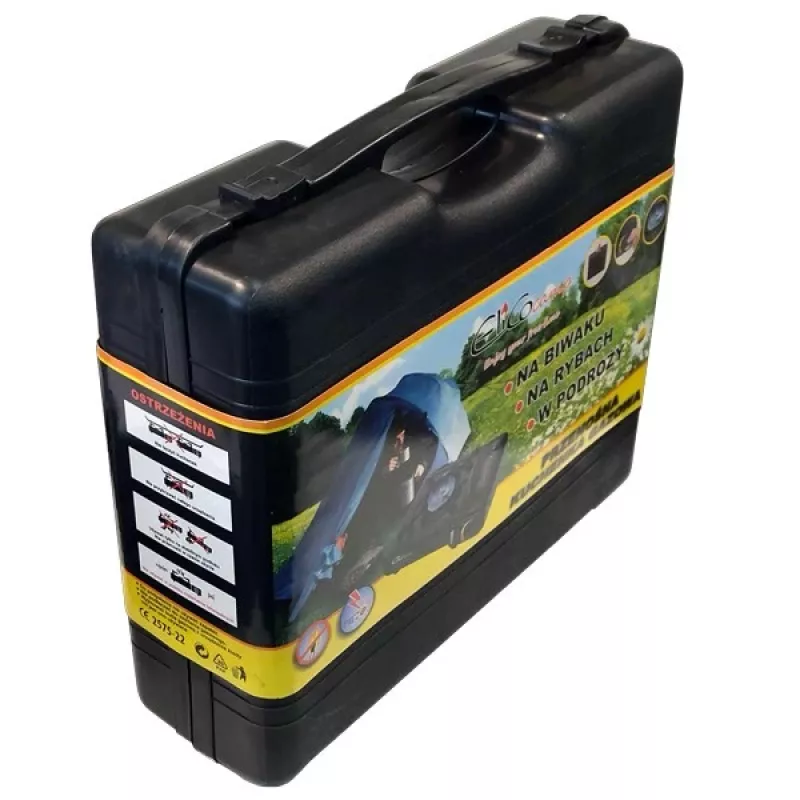 ELICO BDZ-155B Portable camping gas stove for 2.2 kW cartridges, piezo ignition.