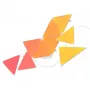 Triangle LED panel lights Nanoleaf NL47-0002TW-9PK — set of 9 RGB wall-mounted panels, AC powered, white