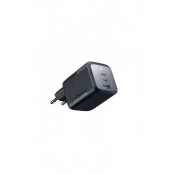 Indoor USB Fast Charging Charger Anker Prime A2669313 — 67 W, 1×USB-A, 2×USB-C, Black