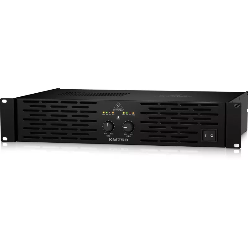 Behringer KM750 audio amplifier 2.1 channels Black