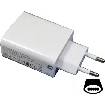 Xiaomi - MDY-12-EW + Type-C Cable - 3A - 55W - White - Fast Charger laden Travel Adapter (MDY-12-EW)