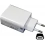 Xiaomi - MDY-12-EW + Type-C Cable - 3A - 55W - White - Fast Charger laden Travel Adapter (MDY-12-EW)