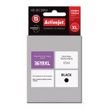 Ink Cartridge ActiveJet AB-3619BNX Compatible for Brother LC3619Bk XL Black 65 ml High (XL) Yield