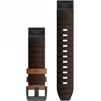 Band Garmin QuickFit 22 Brown Leather