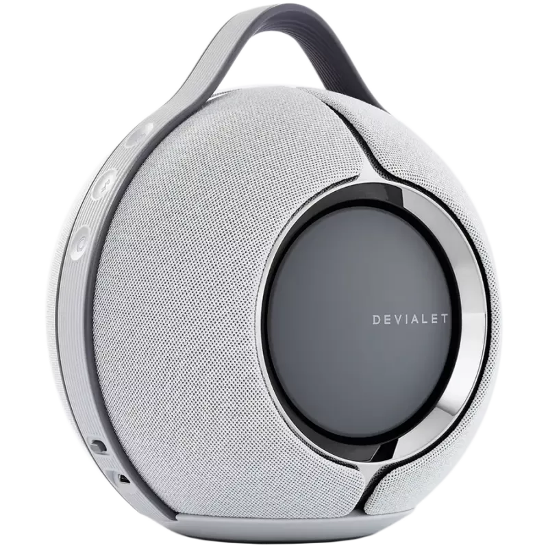 Devialet Mania Light Grey with dock