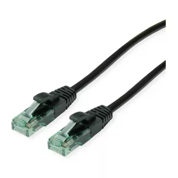 ROLINE RM Patch Cable Cat.6A UTP, black, 2 m