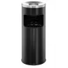 Round Metal Black Durable 3332