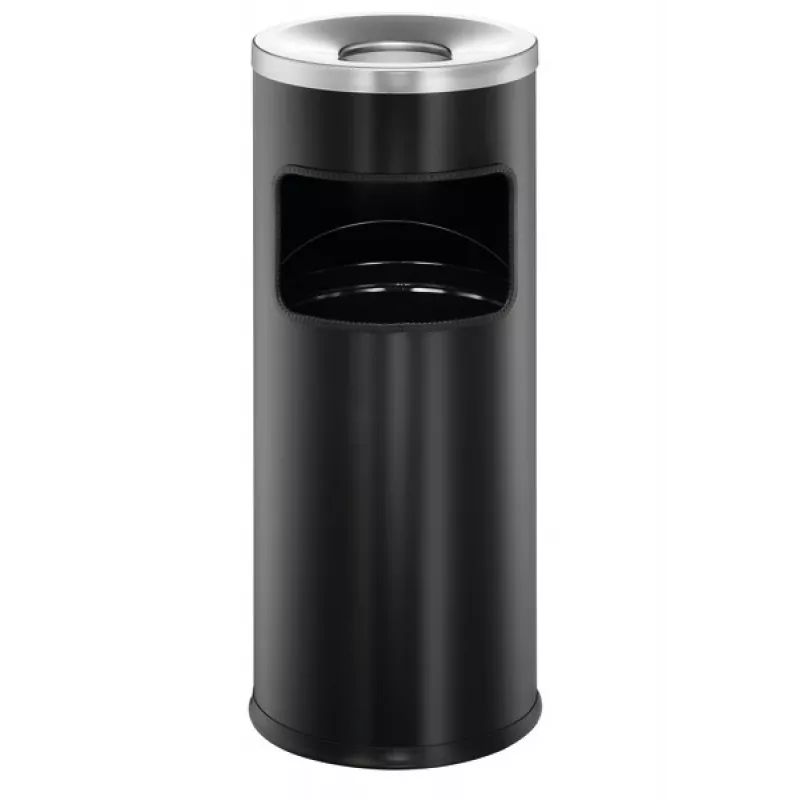 Round Metal Black Durable 3332