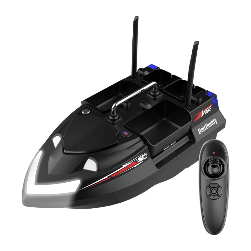 Bait Boat Flytec V802 with 12000mAh Battery, Black