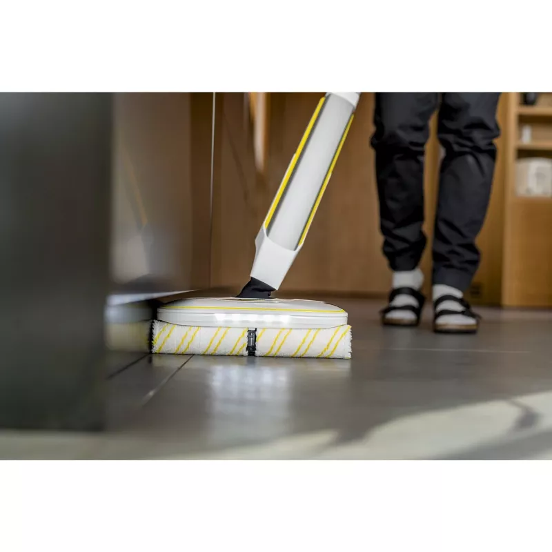 Electric broom Kärcher FC 8 Smart Signature Line Battery Wet Bagless Silver White Yellow