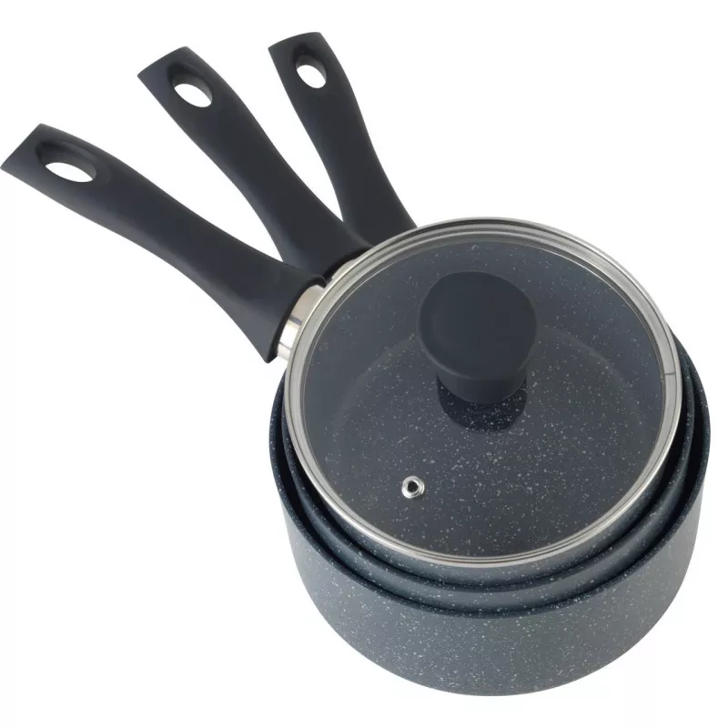 Pan set Russell Hobbs RH02818EU7, 5-piece stone cookware set