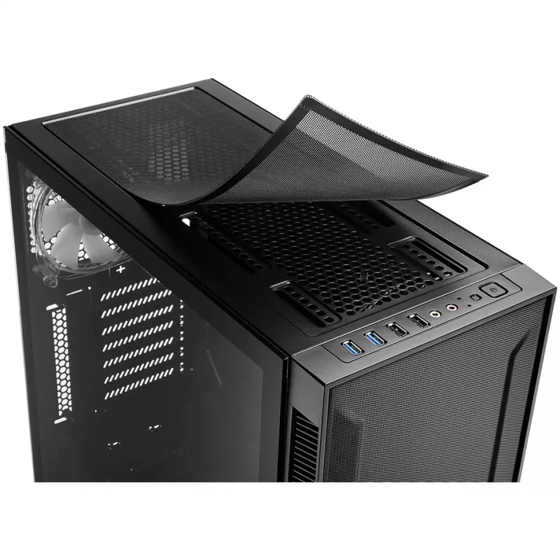 PC Case Sharkoon TG6M RGB Tower Black
