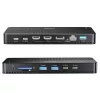 Docking Station UNITEK D1104A01 USB4 Wired 100W Power Delivery