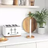 Paper Towel Holder Salter BW13565W1EU7 White, freestanding kitchen roll stand