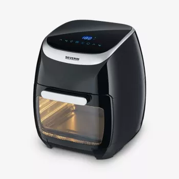 Hot air fryer Severin FR2446 11 L 2000 W Black Silver