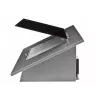 Akpo WK-4 Black Eco 50 Wall-mounted Gray, Black glass