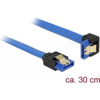 SATA Cable DeLOCK 85090 Black Blue