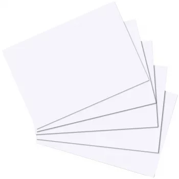 Index Card Herlitz 10621308 White 100 pcs