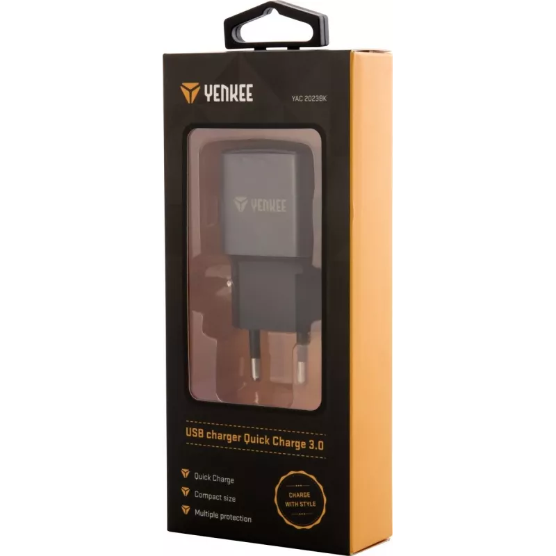 Charge USB C 18W 3A Quick Charge 3.0