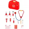 Doctor case by theo klein, toy medical kit, red color
