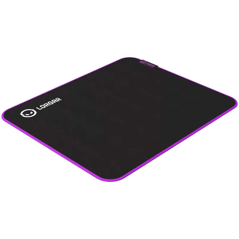 Gaming mouse pad Lorgar LRG-GMP313 Black Purple 360x300mm