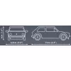 Scale model kit Cobi Volkswagen Golf 1974–1983 1:35 for building and display