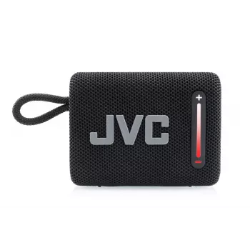 Portable speaker JVC XS-E114B, IPX6 waterproof, Bluetooth 5.3, 5 W RMS, 2000 mAh battery, FM radio, TWS, black