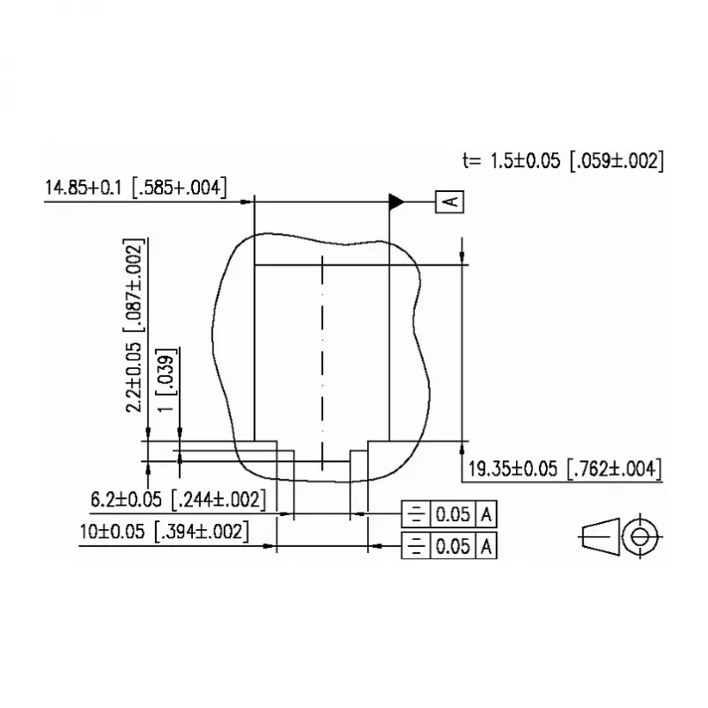 METZ CONNECT BTR IT CONNECT E-DAT Module coupler 8(8) Cat.6 - Connector (1309A0-I)
